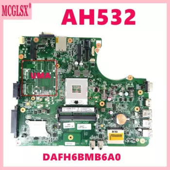 AH532 материнская плата для ноутбука для Fujitsu AH532 CP611975-01 DAFH6BMB6A0 материнская плата для ноутбука 100% протестирована ОК