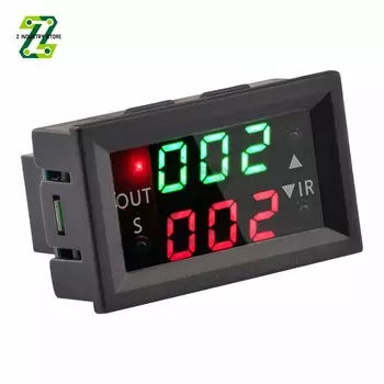 Aideepen T2401-N модуль реле времени с двойным дисплеем 12В 20А