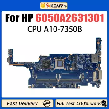 АКАМИ 6050А 2631301 Материнская плата для ноутбука HP Elitebook 825 G2 725 G2 с процессором A6 A8 A10, материнская плата AMD, 100% тест в порядке