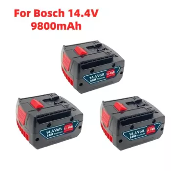 Аккумулятор 10000 мАч для электроинструмента Bosch 14,4 В, сменный литий-ионный аккумулятор 10 Ач для GBH GDR GSR1080 DDS180 BAT614G