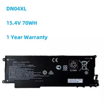 Аккумулятор 15,4 в 70 Втч DN04XL для HP ZBook X2 G4 3FB87UT 3WP24UT 3XP65UT 3XT78UT 3JY50UT 3FB84UT 3JY49UT 856843-850 HSTNN-DB7P