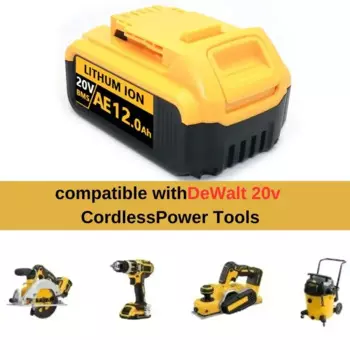 Аккумулятор 18 В/20 в для электроинструмента Dewalt 6000/8000 мАч/12000 мАч для DCB180 DCB181 DCB182 DCB201