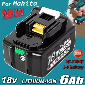 Аккумулятор 18 В 6,0 Ач 9,0 Ач для Makita LXT Li-ion BL1860 B BL1830 BL1850 Cordless Power RU