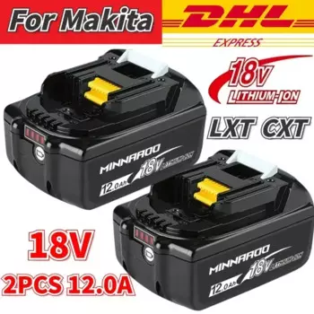 Аккумулятор 18 в для makita BL1860 BL1850B BL1850 BL1840 BL1830, аккумулятор для отвертки и зарядное устройство 18 в, Сменные Аккумуляторы для электроинструментов.