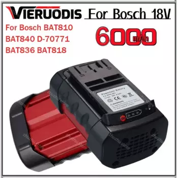 Аккумулятор 36 В для Bosch BAT810 BAT840 2607336003 Ач перезаряжаемые литий-ионные сменные батареи для Bosch BAT836 BAT818