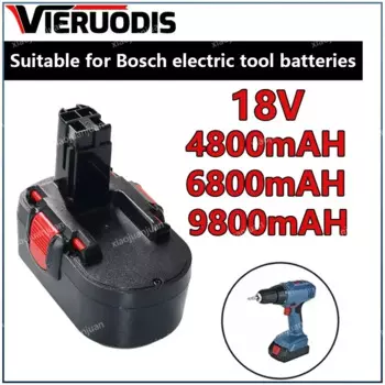 Аккумулятор 4,8/6,8/2607335277 Ач 18 в для Bosch BAT025 BAT026 BAT160 2607335535 2607335735 PSR 18 VE-2 GSR