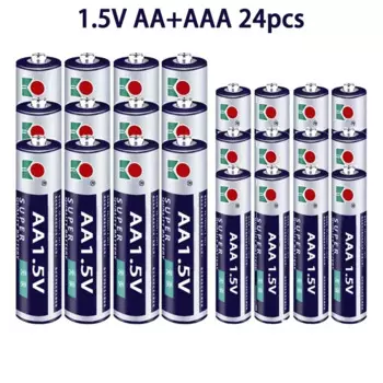 Аккумулятор AA 1,5 в 9800 мАч/1,5 в AAA 8800 мАч, щелочная батарея, фонарик, игрушки, часы, mp3-плеер, замена никель-металлогидридной батареи