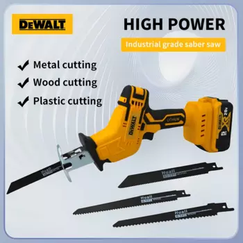 Аккумулятор Dewalt 20V Беспроводной электрический инструмент с возвратно - поступательной пилой