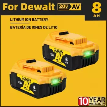 Аккумулятор для электроинструмента DeWalt DCB205 DCB 2024 DCB181 DCB182 DCB200 20 в 3A 5A 6A 18 в 20 в