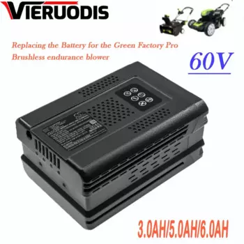 Аккумулятор для электроинструмента Greenworks 24 в 40 в 60 в 80 в 82 в BLF442 CSC404 CSF401/405 82CS27 82CS34 82BH22 82BD25 0