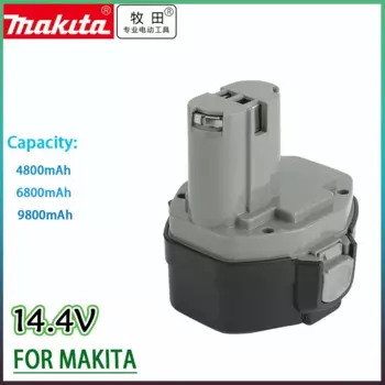 Аккумулятор для электроинструмента Makita 14,4 В 6800 мАч NI-CD для MAKITA 14,4 В Аккумулятор для Makita PA14,1422,1420 192600-1 6281D 6280D