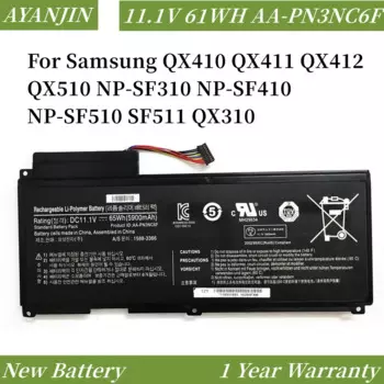 Аккумулятор для ноутбука Samsung QX410 QX411 QX412 QX510