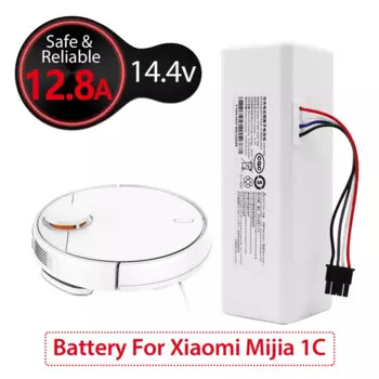 Аккумулятор для робота-пылесоса Xiaomi Mijia Mi 1C STYTJ01ZHM, робот-пылесос, швабра, оригинальный аккумулятор 14,4 В, 6500 мАч