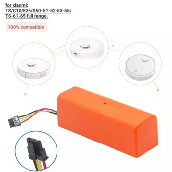 Аккумулятор для робота-пылесоса Xiaomi Roborock S50 S51 S55, 14,4 В, 5200 мАч