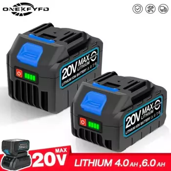 Аккумулятор литий-ионный для Makita, 4,0 Ач, 6,0 Ач, 18 в