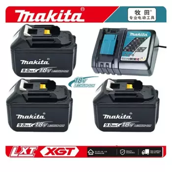 Аккумулятор Makita 18 В 3 Ач/5 Ач/6 Ач/9 Ач BL1850B Оригинальный оригинальный продукт для инструмента Makita 18 В BL1830B BL1850 BL1840 BL1860