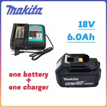 Аккумулятор Makita BL1860/BL1850B/BL1850/BL1840/BL1830, сменный аккумулятор с отверткой и зарядным устройством, 18 в, оригинал