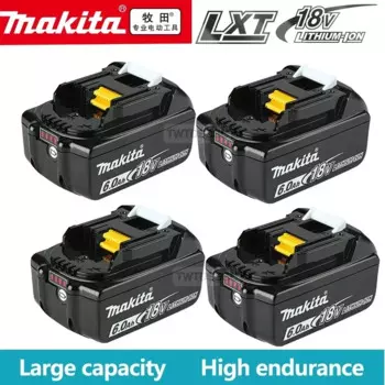 Аккумулятор makita BL1860/BL1850B/BL1850/BL1840/BL1830, сменный аккумулятор с отверткой и зарядным устройством, 18 в