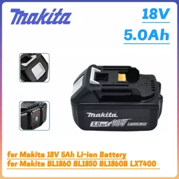 Аккумулятор makita BL1860/BL1850B/BL1850/BL1840/BL1830, сменный аккумулятор с отверткой и зарядным устройством, 18 в