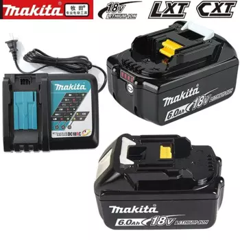 Аккумулятор makita BL1860/BL1850B/BL1850/BL1840/BL1830, сменный аккумулятор с отверткой и зарядным устройством, 18 в