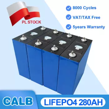 Аккумуляторная батарейка CALB 280AH LiFePO4, 3,2 В