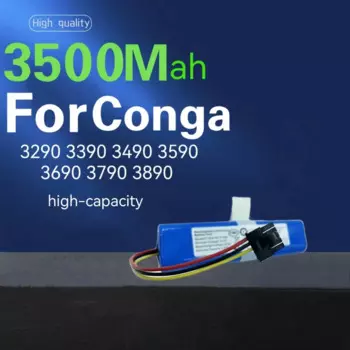 Аккумуляторная батарея 14,4 В 3200 мАч для Conga 3290 3390 3490 3590 3690 3790 3890 робот-пылесос для подметания
