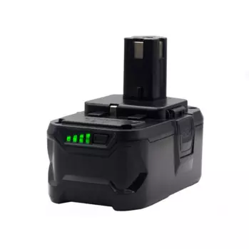 Аккумуляторная батарея 18 в для RYOBI RBI 18 в, ручная электрическая дрель, гаечный ключ, ударная пила, угловая шлифовальная машина, литиевая батарея