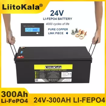 Аккумуляторная батарея LiitoKala, 29,2 в, Ач, 8 струн