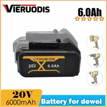 Аккумуляторная отвертка dewalt, 20 в, 5,0 Ач