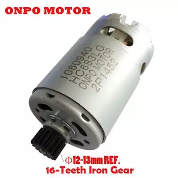 Аккумуляторная ударная дрель-шуруповерт ONPO 1060940 HC683LG, 18 в, 16 зубьев