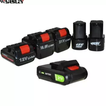 Аккумуляторная дрель WARSLEY 12/16.8/21 В