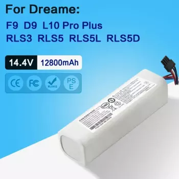 Акумулятор для робота-пылесоса Dreame для Dreame F9 D9 L10 Pro Plus RLS3 RLS5 RLS5L RLS5D Аксессуары Запчасти аккумулятор Подметальный робот