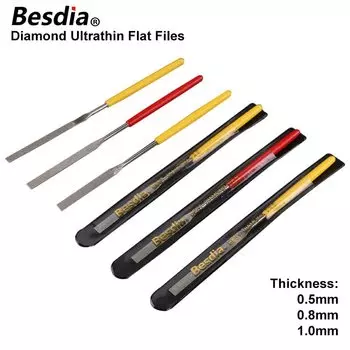 Алмазные мини-напильники Besdia 0,5 мм, 0,8 мм, 1,0 мм