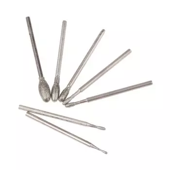 Алмазные шлифовальные головки Dremel, 7 шт.