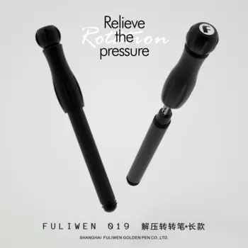 Алюминиевая перьевая ручка Fuliwen 019, снятие давления Вращающаяся ручка