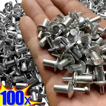 Алюминиевые расширительные заклепки 100 шт.