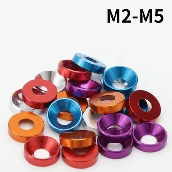 Алюминиевые шайбы M2 M2.5 M3 M4 M5