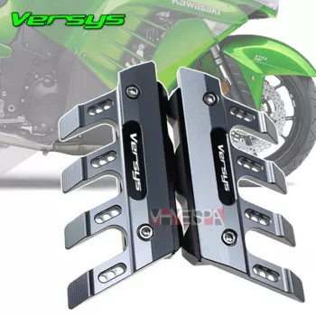 Алюминиевый брызговик для мотоцикла Kawasaki VERSYS 650 1000 KLZ1000 CNC, Боковой защитный блок, переднее крыло, боковой ползунок против падения