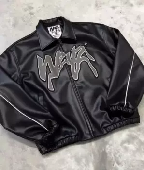 Американская модная трендовая кожаная куртка, пальто для мужчин Y2K New Street Hip Hop, ретро бейсбольная форма, пара, повседневная свободная куртка из искусственной кожи в стиле панк