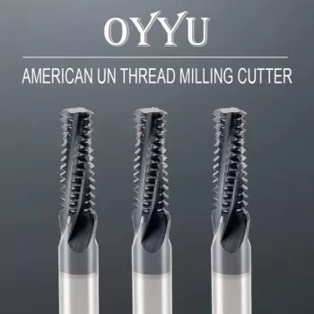 Американская резьбовая фреза UNC, обрабатывающий центр, твердосплавная фреза из карбида вольфрама, полнозубная фреза