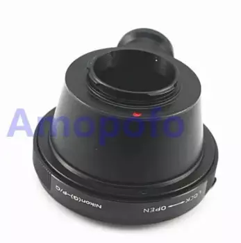 Amopofo AI G-PQ адаптер для Nikon F mount G Lens для Pentax Q PQ P/Q Mount Adapter Q10, с штативом