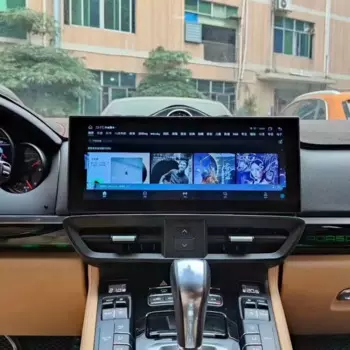 Andriod 13 для Porsche Cayenne 2011-2015, автомобильный радиоприемник, цифровой кластер, 12,3-дюймовый экран, головное устройство Navi Carplay, автомультимедийный плеер