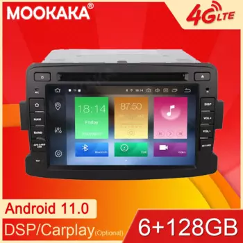 Android11 6 + 128 ГБ для Ford Fiesta 2013-2016, автомобильный GPS-навигатор, потоковая мультимедийная система, головное устройство, автомобильное радио