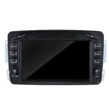 Android 10 четырехъядерный автомобильный медиаплеер радио GPS WIFI Bluetooth управление рулевым колесом для Mercedes Benz W209 1998-2006