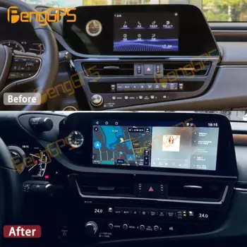 Android BT Blu-Ray экран 6 + 128G для Lexus ES 250 300 300h 350 2022 GPS Navi автомобильный стерео Carplay автомобильный мультимедийный плеер, головное устройство