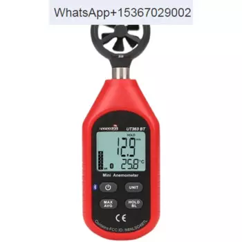 Анемометр UT361/UT362/UT363S, высокоточный мини-прибор для измерения громкости ветра, температуры ветра и мощности ветра.