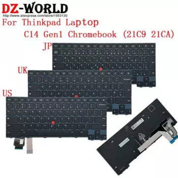 Английская клавиатура JPJapanese для ноутбука Lenovo Thinkpad C14 Gen1 G1 Chromebook 21C9 21CA 5N21E09441 5N21E09465 5N21E09467