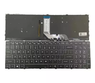Английская клавиатура с подсветкой для CLEVO PB50EF PB50RD PB51RF PB70ED PB70RC PB71RC