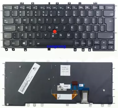 Английская клавиатура с подсветкой для Lenovo Thinkpad S1 Yoga S240 Yoga 12 Teclado 04Y2649 04Y2945 SN20A45487