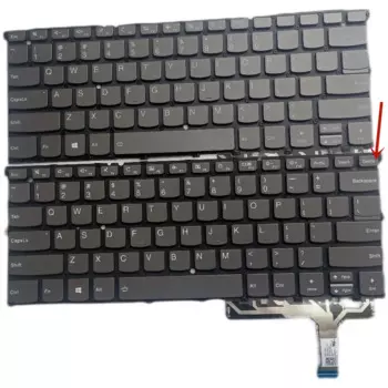 Английская раскладка клавиатуры для ноутбука Lenovo YOGA S940-14IIL LS40
